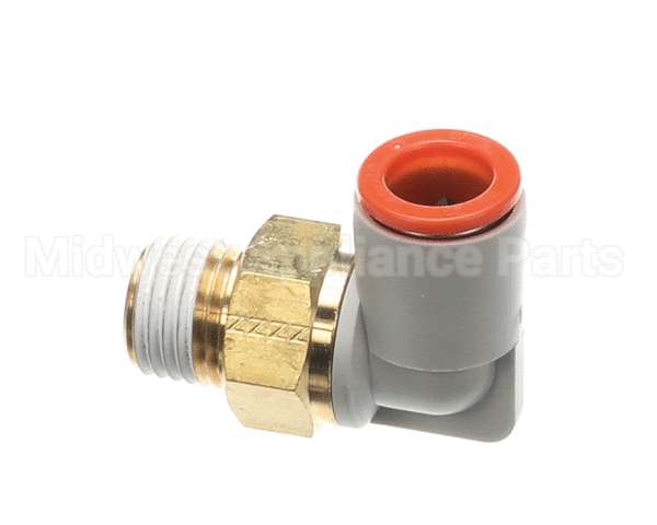 F050 Edlund Fitting,3/8Od Push-In Elbow-1