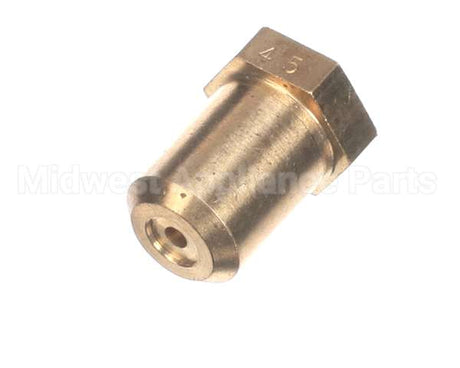 F124A Grindmaster Cecilware Orifice #45 (Nat), .082, Brass