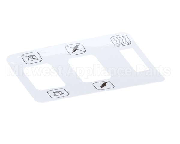 8020765 Frymaster Label, Control Panel 45 Series