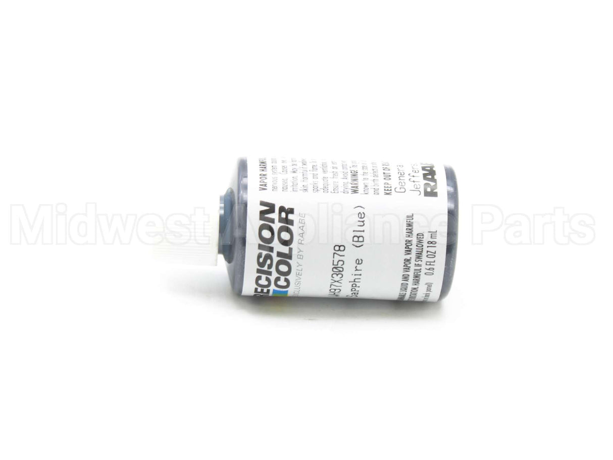 WH97X30578 GE Sapphire Blue Touch Up Paint 0.6 Oz Bottle