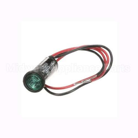 LI-37215 Compatible Alto Shaam Light, Ind, Bright, 28Vdc, Green, 0.312"Hole, 100-500