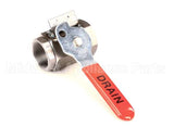 8066053SP Frymaster Valve Assembly, 1.25 Gemini Drain