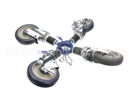FC02QB Duke Set Of (4) 5 Stem Casters--So Specs 2 W/