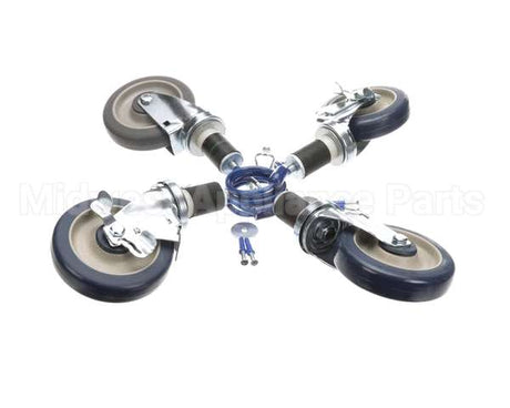 FC02QB Duke Set Of (4) 5 Stem Casters--So Specs 2 W/