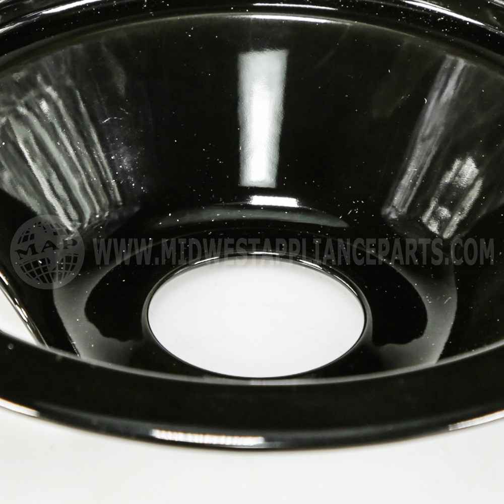 WB32X5070 GE 6 Range Burner Bowl - Black Porcelain