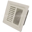 FD2375-NH3-H Compatible Zurn Sink, 12"Sq Flr, Half Grate, 6"Dp