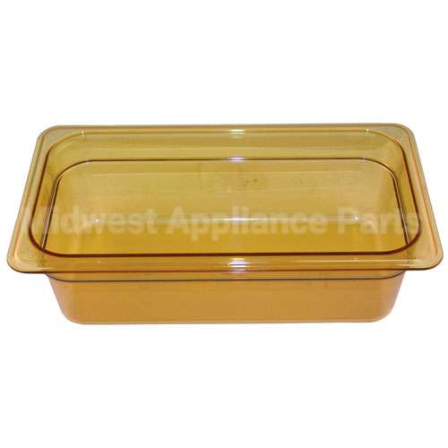 FG217P00AMBR Compatible Rubbermaid Hot Pan 1/3 X 4-150 Amber