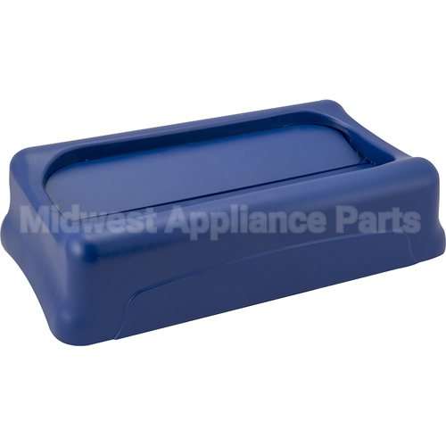 FG267360BLUE Compatible Rubbermaid Slim Jimg Swing Lid Blue