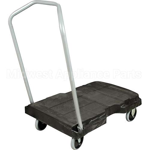 FG440100BLA Compatible Rubbermaid Tripple Trolley Bk Cart Std Duty 5 In Casters