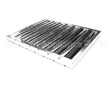 FG51-2025 Component Hardware Galv Grease Filter Typ 6 20X25