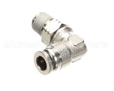 FI05276 Cleveland Elbow;1/4Tubex1/8Npt Flapper V