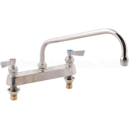 FIS3313 Compatible Fisher Faucet, 8"Dk12"Sp, S/S