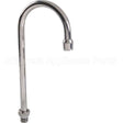 FIS54437 Compatible Fisher Spout, Gooseneck, S/S