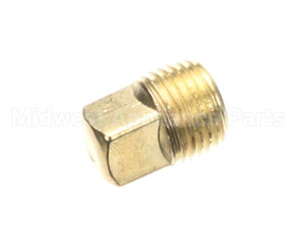 FP-028-03 Hobart Pipe Plug, 1/8 Sq. Hd. (Brass)