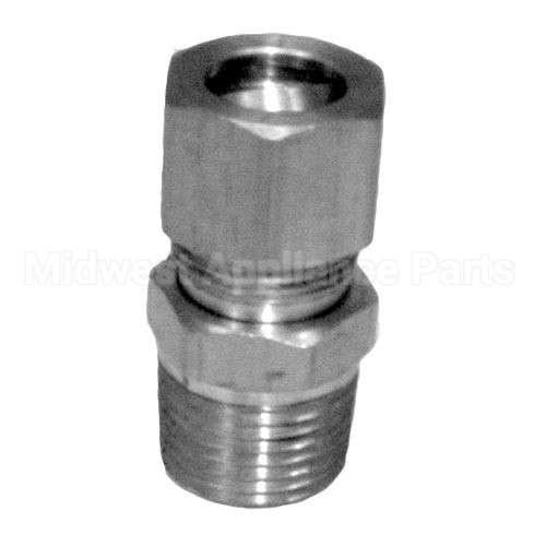 FP-085-42 Compatible Vulcan Adapter 7/16 Tube X 3/8 Mpt
