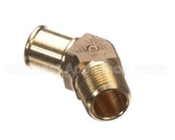 FP-091-09 Vulcan Hart Fitting, Hose 3/4 Hose To 1/2, Mpt Brass
