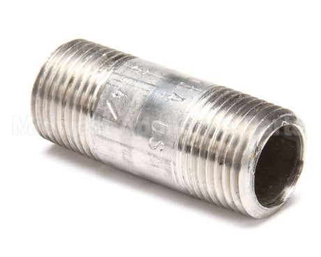 FT0232 Bki Nipple, 1/2 X 2, Ss 304