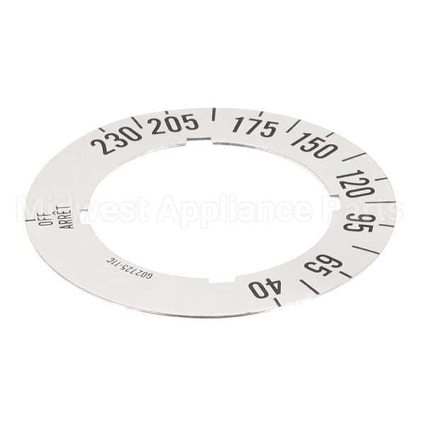 G02725-11 Compatible Garland Dial Insert (Off/40C/230 C)