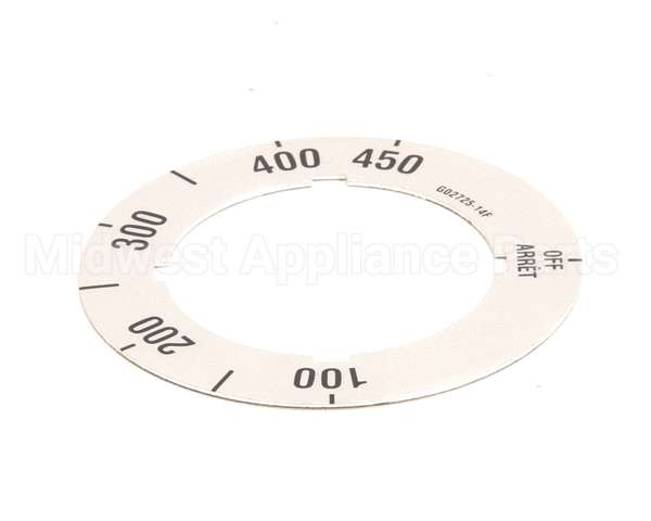 G02725-14 Garland Dial Insert (Off/100F/450F)