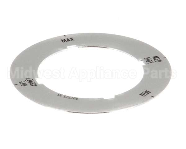 G02725-26 Garland Dial Insert (Off/Min/Med/Max)