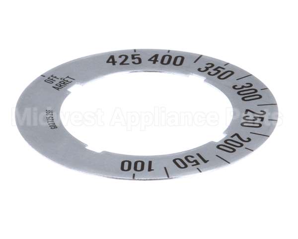 G02725-29 Cleveland Dial Insert (100F-425F) Up To