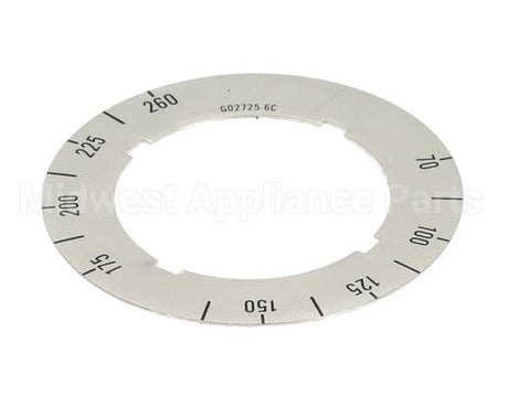 G02725-6 Garland Dial Insert (70C/260C)