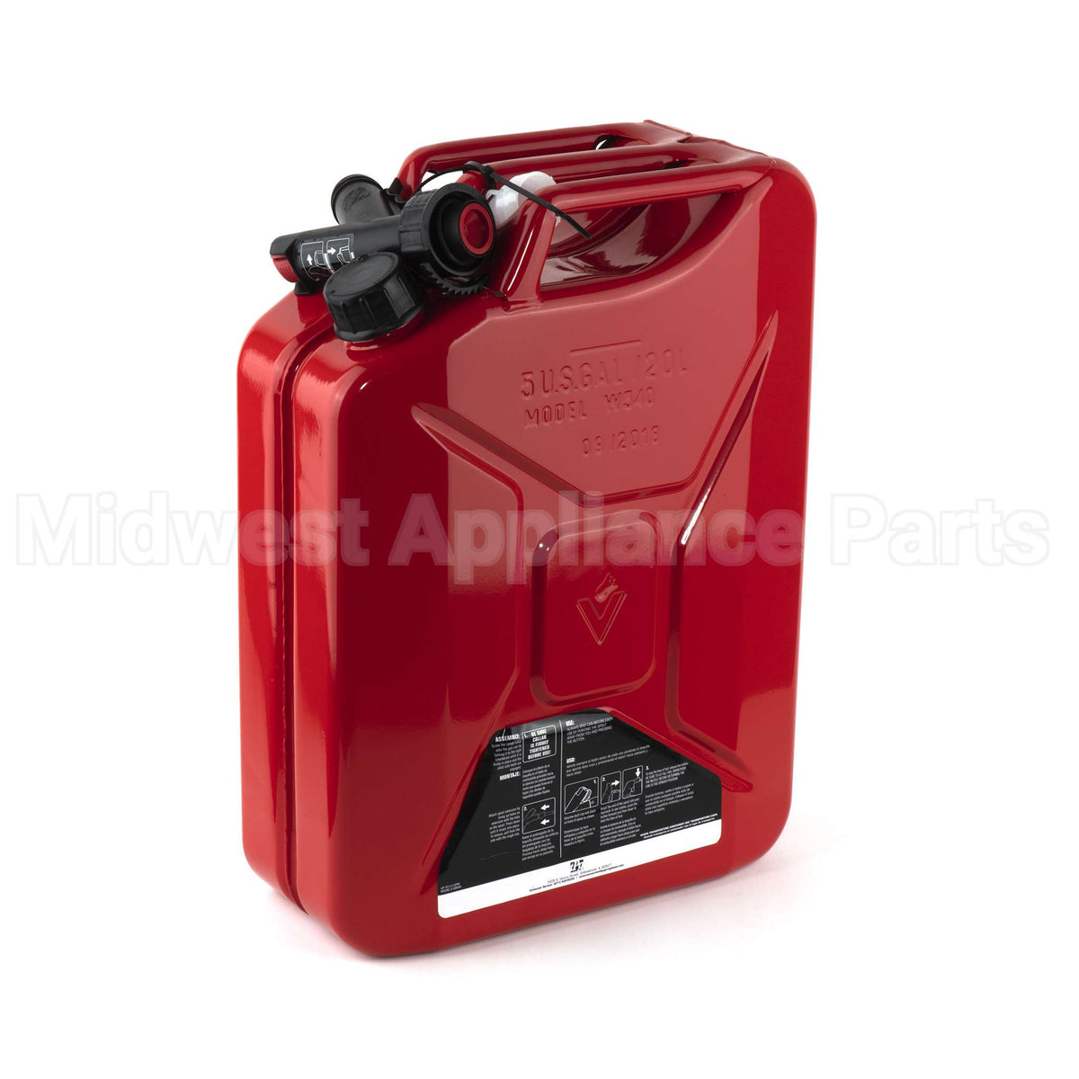 GB040 Briggs & Stratton 5 Gal P-N-P Jerry Can