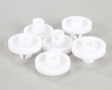 GER-9056S Bar Maid Gear Set-(White) 5 X Drive And