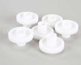GER-9056S Bar Maid Gear Set-(White) 5 X Drive And