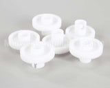 GER-9056S Bar Maid Gear Set-(White) 5 X Drive And