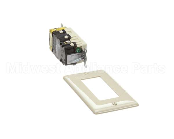 GFRST20I Hubbell Lighting Ivory 20 Amp Rectavcle Gfi