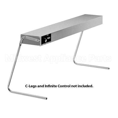 GRAH48-2 Compatible Hatco Foodwarmer 208V 1100W 48"