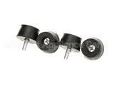 GRID-2 Adcraft Rubber Feet, Set Of 4 W/ Screws