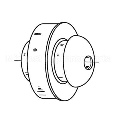 GROM6008 Regal Rexnord - Fasco 3/4" Mounting Grommets