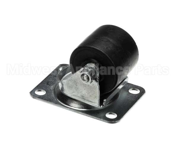 H-20-01 H&K International Caster,2Zp,Brbr,Plte,Swivel,Nb,N