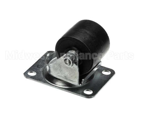 H-20-01 H&K International Caster,2Zp,Brbr,Plte,Swivel,Nb,N