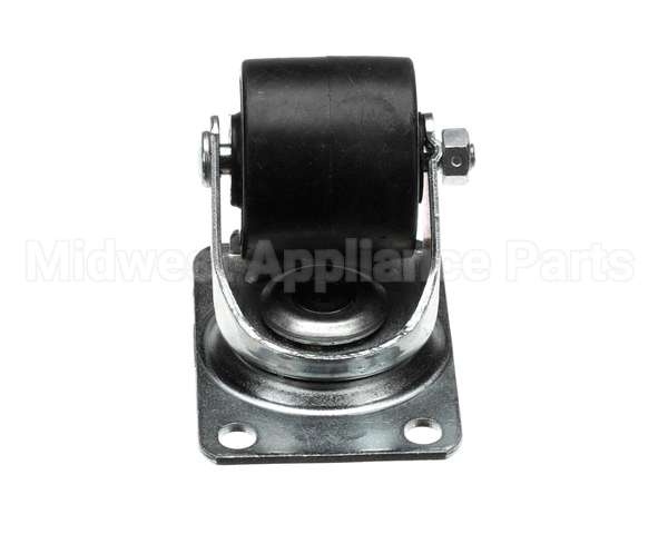 H-20-01 H&K International Caster,2Zp,Brbr,Plte,Swivel,Nb,N