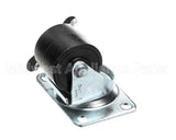 H-20-02 H&K International Caster,2Zp,Brbr,Plte,Swivel,Sb,N