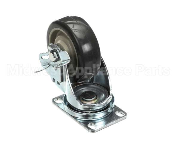 H-20-7 H&K International Caster, Gray W/Brk 3.5"