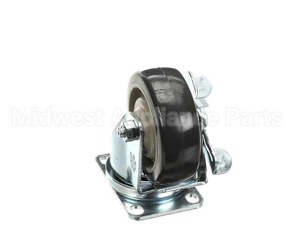 H-20-7 H&K International Caster, Gray W/Brk 3.5"