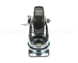 H-20-7 H&K International Caster, Gray W/Brk 3.5"