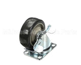 H-20-7 H&K International Caster, Gray W/Brk 3.5"