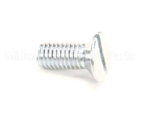 H00201 Globe Screw, Slotted Flat Head