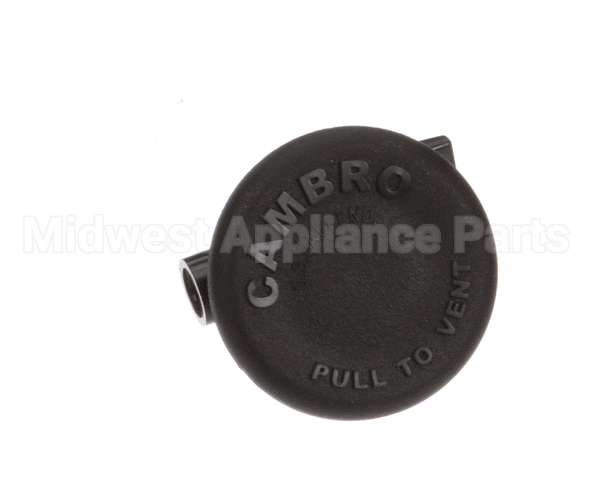 H07001 Cambro Black Pop-Up Vent Cap
