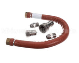 H100BIP2Q36 Dormont Steam Connector, 1 Dia., 36 L, 2-Way Qd