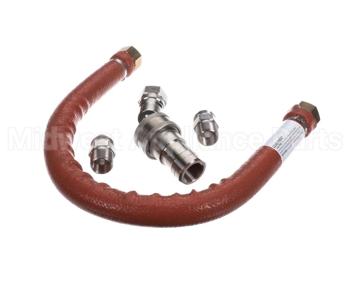 H100BIP2Q36 Dormont Steam Connector, 1 Dia., 36 L, 2-Way Qd