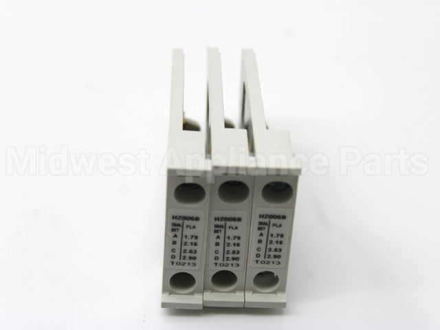 H2006B-3 Cutler Hammer-Eaton 1.79/2.90A Heater 3Pack
