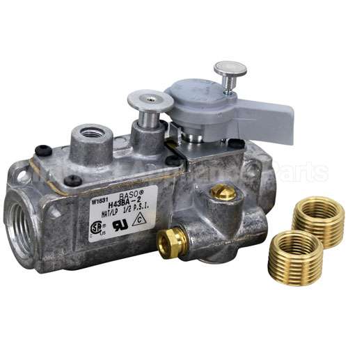 H43BA-2 Compatible Johnson Controls Pilot Safety Valve 1/2" W/ Reducer Bush
