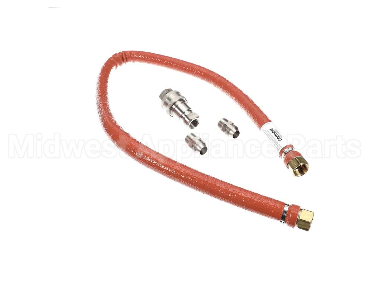 H75BIP2Q60 Dormont Steam Connector, 3/4 Dia., 60 L, 2-Way Q