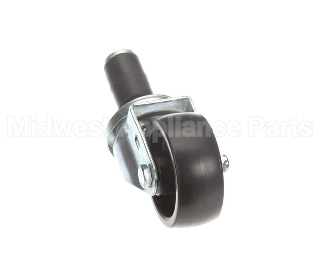 HD CST0214 Randell Caster, 4 O/A, Swvl, Black Stem, No Brak